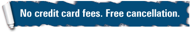 No credit card fees fre cancellation